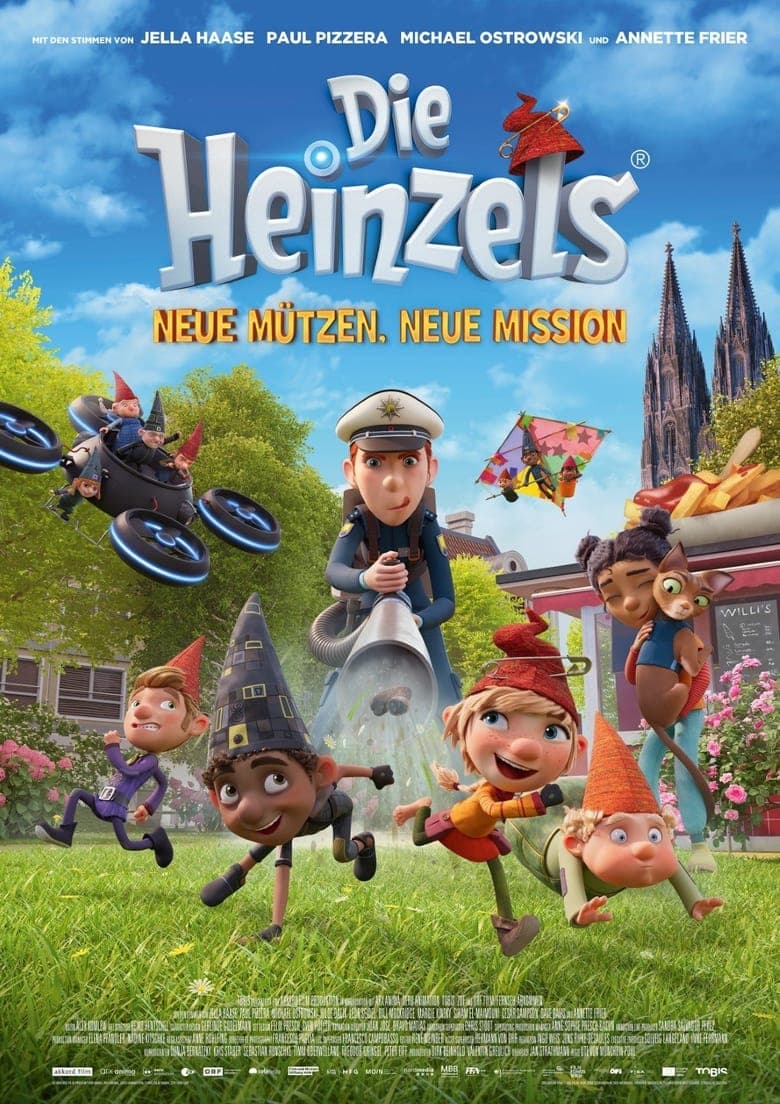 Die Heinzels – Neue Mützen, Neue Mission poster